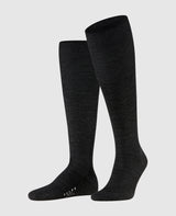 Falke »Airport« long - anthracite mel.