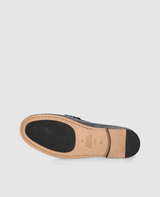 Penny Loafer - Black/Green