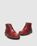 Buda Full-Brogue AG - Red