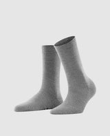 FALKE Softmerino Women's Socks - light grey mel.