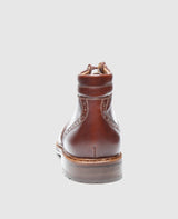 Janosh K Full-Brogue AC - Dark brown