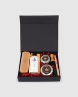 Smooth Leather Care Set - Dark Brown