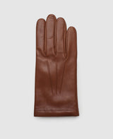 Fine Leather Gloves - Light Brown