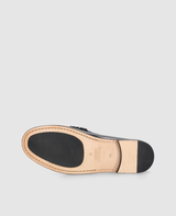 Penny Loafer - Black/Green