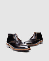 Luzern Quarter-Brogue SC - Black