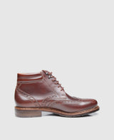 Janosh K Full-Brogue AC - Dark brown