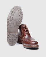 Janosh K Full-Brogue AC - Dark brown