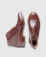 Janosh K Full-Brogue AC - Dark brown