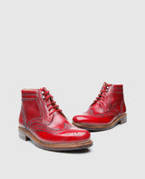 Janosh K Full-Brogue AG - Red