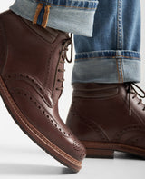 Janosh K Full Brogue BC - Dark brown