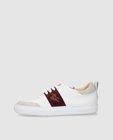 Turin Tennis Sneaker NP - White/Bordo