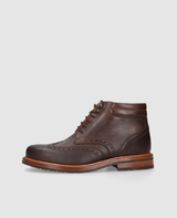 Janosh Full Brogue H - Dark Brown