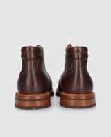 Janosh Full Brogue H - Dark Brown