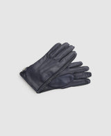Deerskin Gloves - Dark Blue